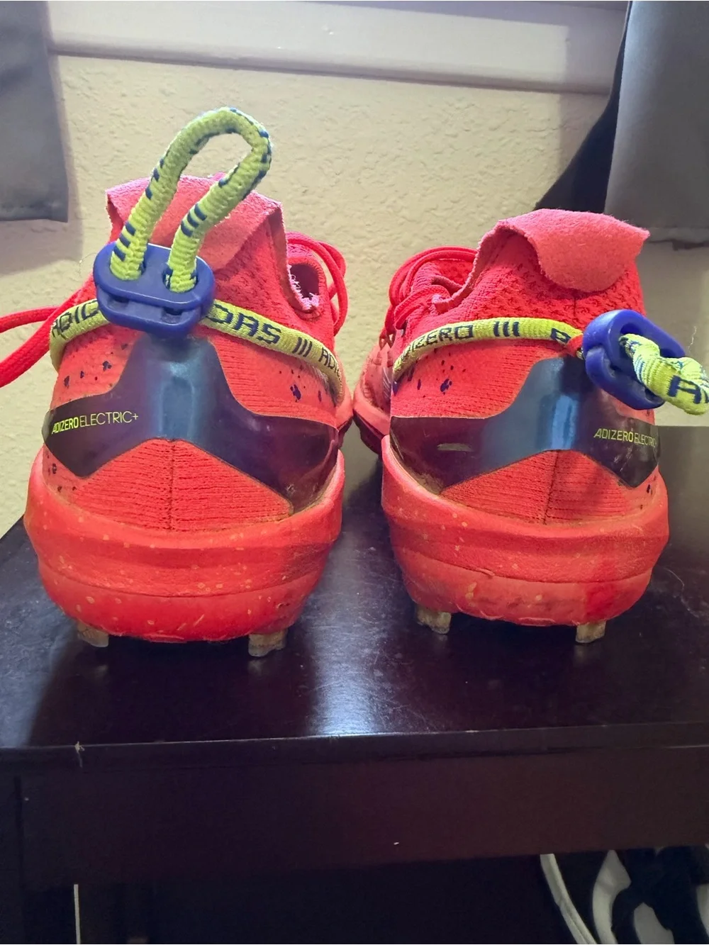 Mens Adidas Adizero Electric+ 2.0 Shades baseball cleats